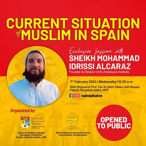 SHEIKH IDRISSI FROM SPAIN VISIT MALAYSIA