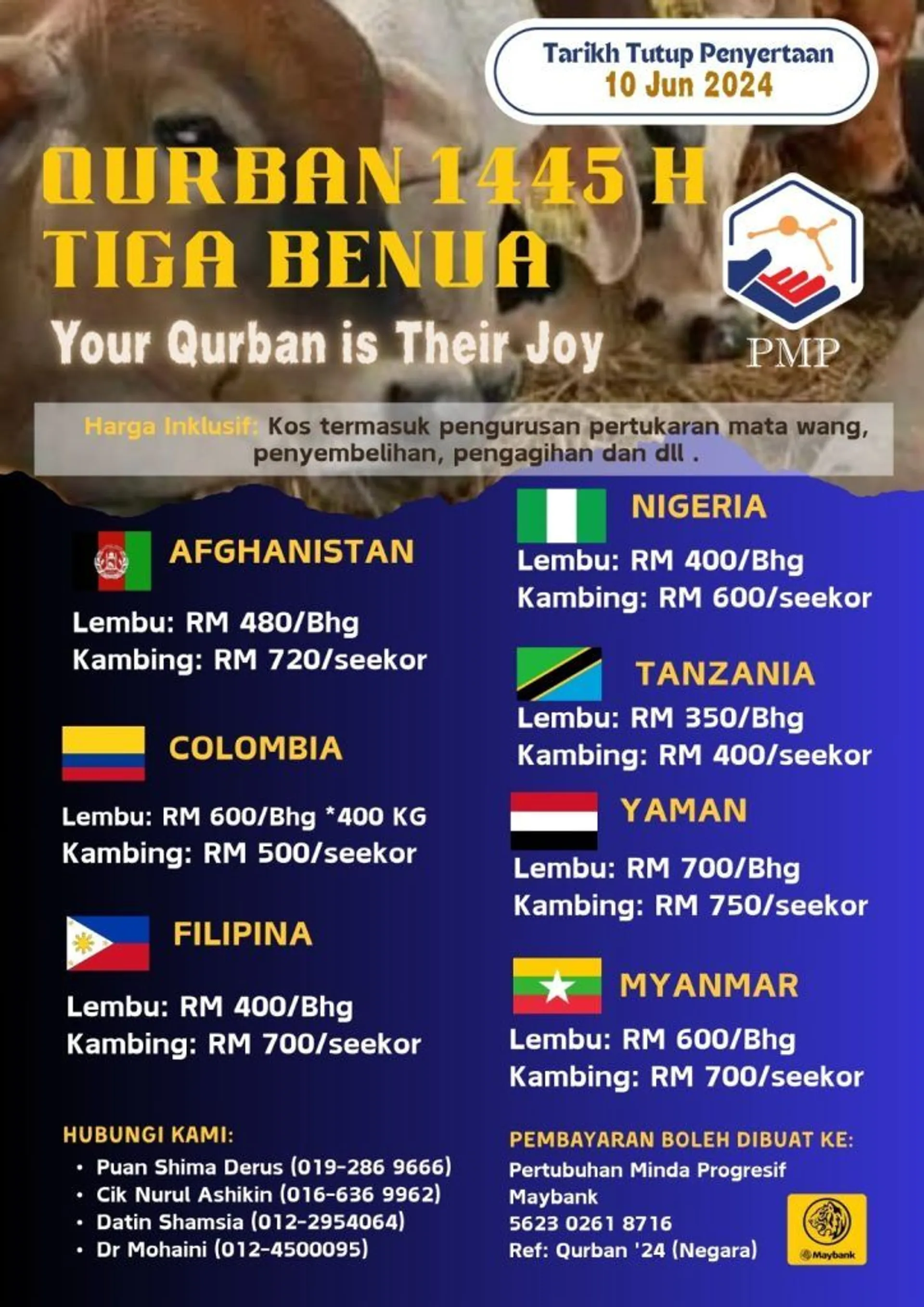 QURBAN PROGRAM 1445H (2024)