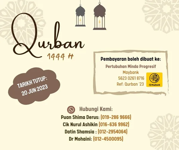 QURBAN PROGRAM 144H (2023)