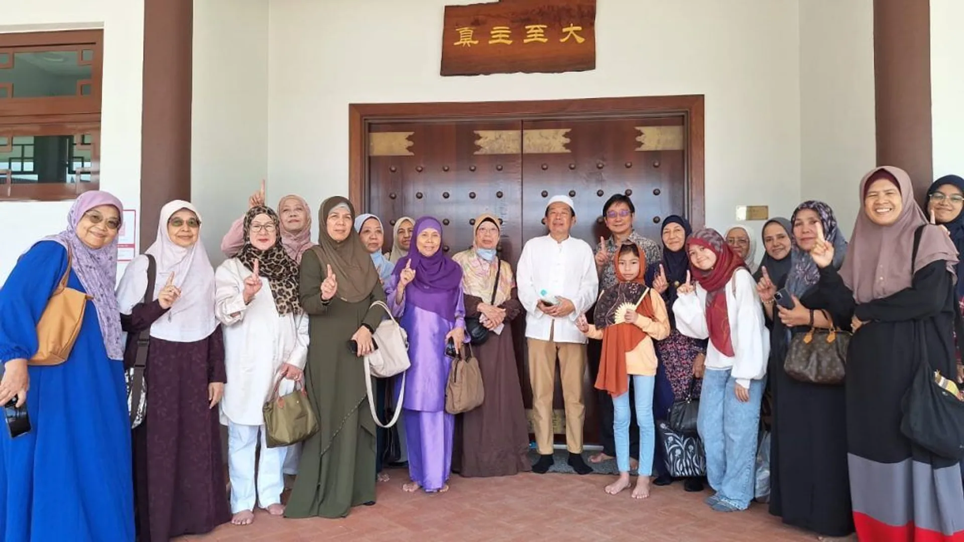 LAWATAN KE MASJID JAMED CINA MUSLIM KELANG