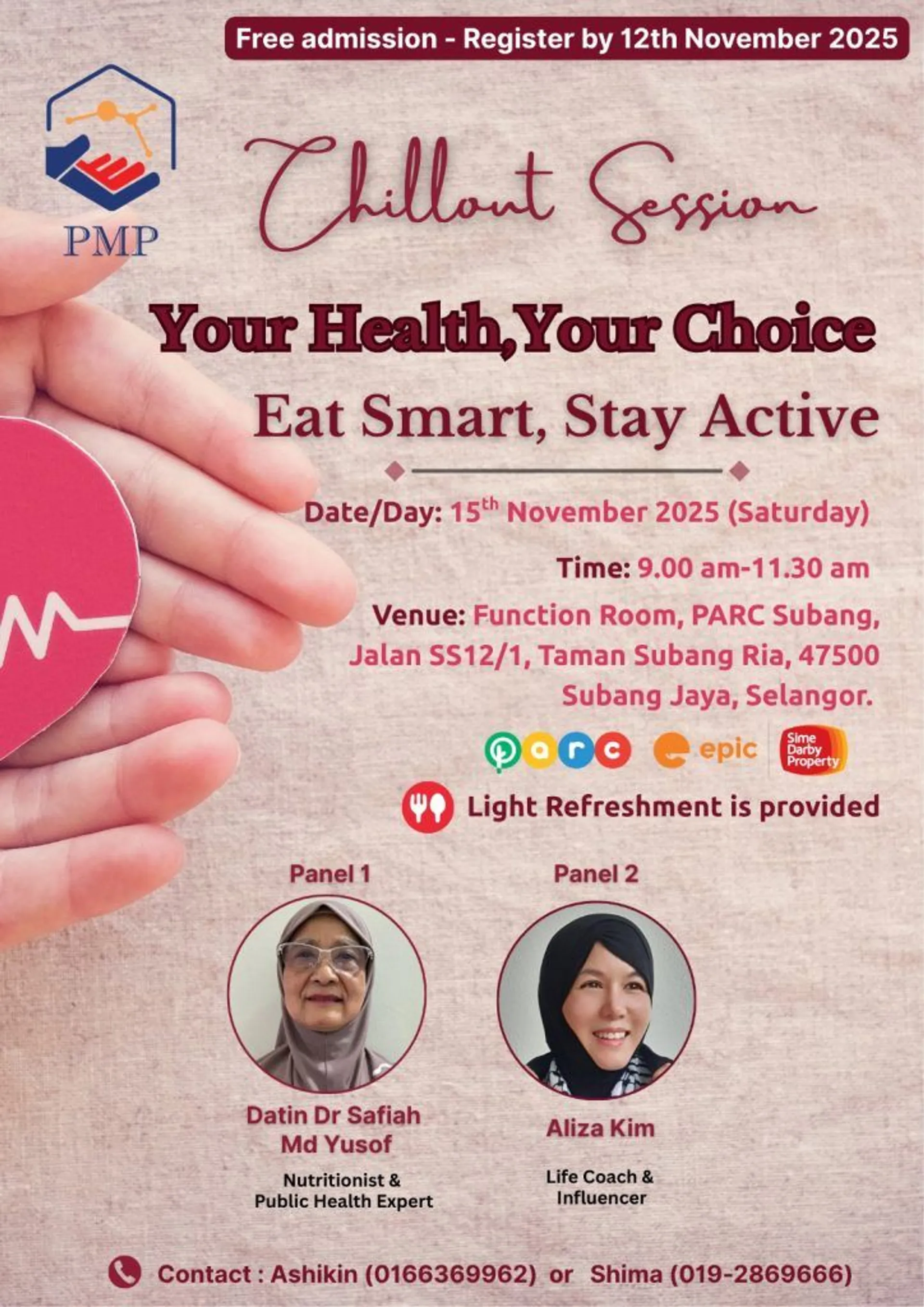 Chillout Session: Your Health, Your Choice