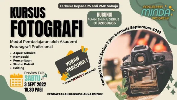 DIGITAL PHOTOGRAPHY COURSE – be a professional hobbyist!