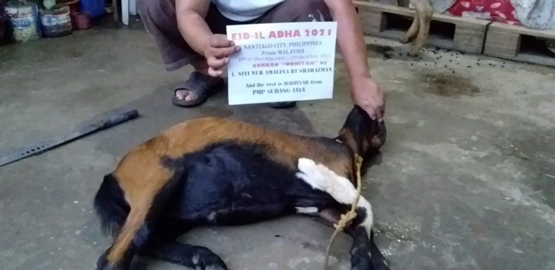 Qurban 1442H in Isabela City, Philippines