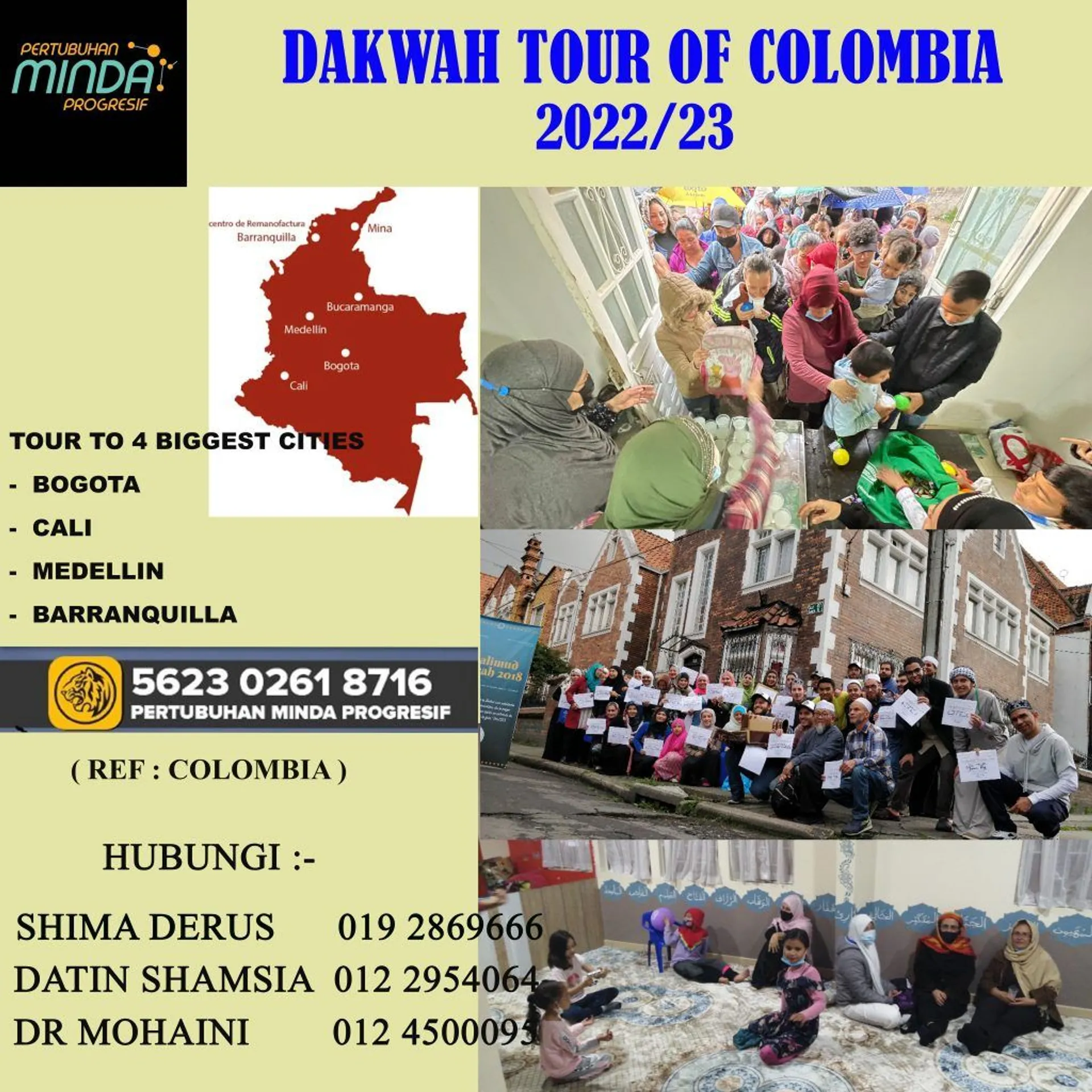 DAKWAH TOUR OF COLOMBIA 2022/23