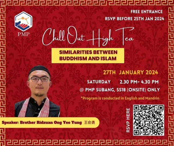 CHILL OUT SESSION : SIMILARITIES BETWEEN BUDDHISM AND ISLAM