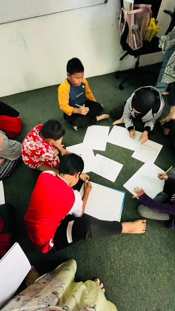Kem Cuti Sekolah Anjuran PMP Subang Jaya: Bengkel Asas Seni Lukis